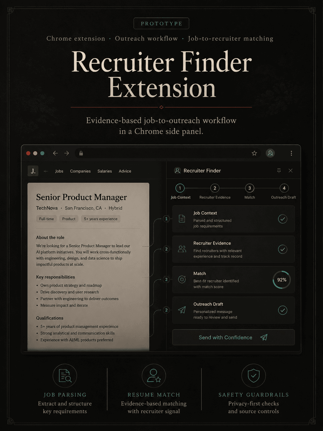 Recruiter Finder Extension